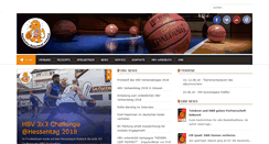 Desktop Screenshot of hbv-basketball.de